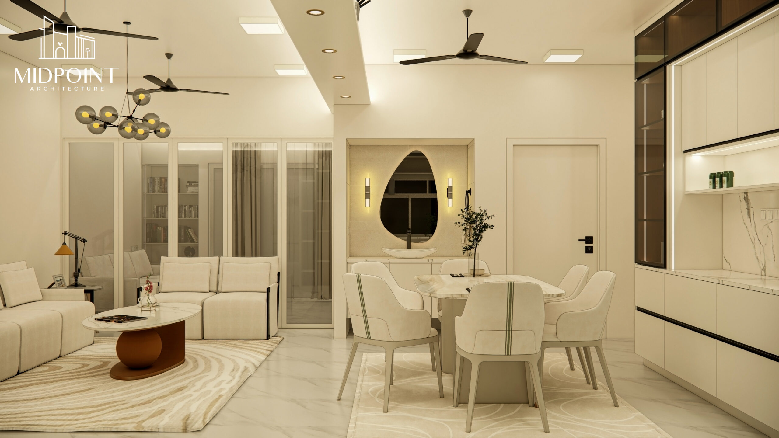 Taqwa Avenue Residence interior by Midpoint Architecture